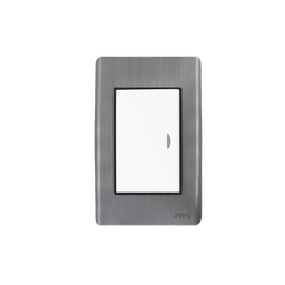 [JTL-E7502] Apagador Escalera Sencillo de 10 A/ 127 V CA ~ 60 Hz / Placa de Acero. | JTL-E7502