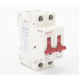 [FPV632PC40] Protección Térmica/ Interruptor 2P, 40 A,  Corriente Directa  800 Vcc para Aplicación Fotovoltaica Montaje Riel DIN | FPV632PC40