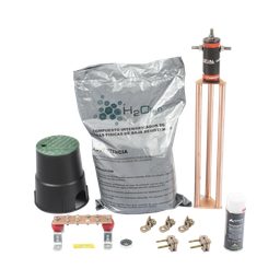 [KIT-MASTER-45AB-V2] Kit de tierra física modelo TG45AB con Electrodo Magnetoactivo, capacidad: 45 AMP | KIT-MASTER-45AB-V2