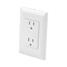 [INTELI-GROUND] Contacto Inteligente de Pared Doble 120, 15A, con Supresor de Picos Tipo A. | INTELI-GROUND