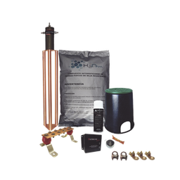 [KITMASTERTG-CONMV2] Kit de Tierra Física con Electrodo Magnetoactivo de 45 AMP Y Supresor de Picos SOHO | KITMASTERTG-CONMV2