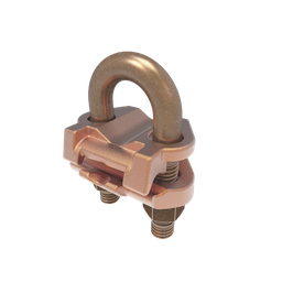 [HUB-GAR-6429] Conector Mecánico para Cable Calibre 2/0 AWG a 250 KCMIL / Paralelo o 90° a Tubo de 3/8" o Varilla de 5/8" - 3/4". | HUB-GAR-6429