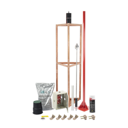 [KITMASTER05V2] Kit Pararrayo con Accesorios para Protección de Diámetro de 300m. | KITMASTER05V2