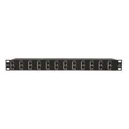 [DTK-RM12NETS] Protector Rack 12 Puertos / RJ45 / 10 GbE / PoE y PoE+ / CAT5e CAT6 CAT6A | DTK-RM12NETS