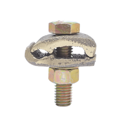 [LP-CU-250] Conector Cable a Superficie Plana / Bronce 100% / Cable 2/0-250 MCM / Sin Soldadura Exotérmica / 3x4.5 cm (1.2x1.8 in) | LP-CU-250