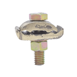 [LPCC2/0] Conector 2 Cables a Superficie Plana / Bronce 100% / Cable 4-2/0 AWG / Sin Soldadura / 2.5x4x3 cm (1x1.6x1.2 in) | LPCC2/0