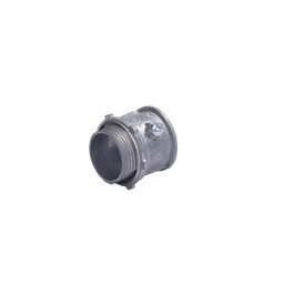 [JU-PD-34-CON] Conector 3/4" (19mm) pared delgada con tornillo tipo americano galvanizado etiqueta verde | JU-PD-34-CON