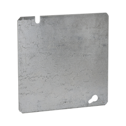 [HUB-832] Tapa Cuadrada Ciega de  Acero Galvanizado de 4 11/16". | HUB-832