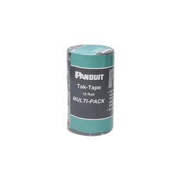 [TTR-35RX0] Kit de 10 Rollos de Cinta de Contacto, de 10.66 m de largo y 19.1 mm de ancho c/u, Color Negro | TTR-35RX0