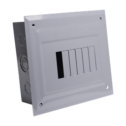 [C2Q06E] Centro de Carga para Empotrar, 06 Polos, 60 A, 1 Fase 3 Hilos, 120/240 V AC, 60Hz | C2Q06E