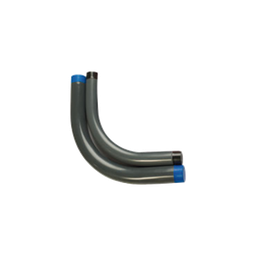 [CAL19PC] Codo Conduit  Rígido de Aluminio de 3/4” (19 mm)/ Recubierto de PVC / Interior de Uretano. | CAL19PC