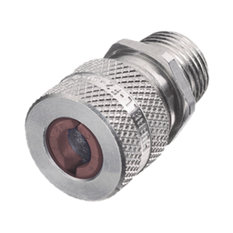 [HUB-SHC-1024] Conector de cable, de aluminio macho recto, .50 - .63 ", 1/2". | HUB-SHC-1024