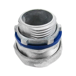 [ANC-HLR-12] Conector Recto para tubo tipo Liquidtight de 1/2" (13 mm). | ANC-HLR-12