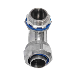[ANC-HLC-34] Conector Curvo para tubo tipo Liquidtight de 3/4"  (19 mm). Compatible con ANC-COT34. | ANC-HLC-34