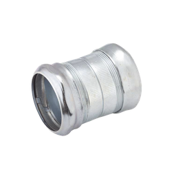 [HUB-2928] Cople Compresión de Acero Galvanizado para Pared Delgada de 2". | HUB-2928