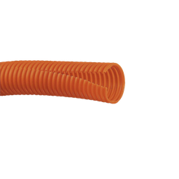 [CLT50F-C3] Tubo Corrugado Abierto para Protección de Cables, .50 (12.7 mm) de Diámetro, 30.5 m de Largo, Color Naranja | CLT50F-C3