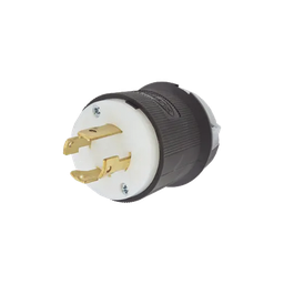 [HUB-HBL-2721] Clavija con Bloqueo de Media Vuelta Industrial 30 A 250 V CA / 3 Polos 4 Hilos / Nema L15-30P. | HUB-HBL-2721
