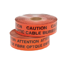[HTDU6R-E] Cinta de peligro subterráneo, Color rojo, Material Aluminio, 304.8m, Leyenda: PRECAUCIÓN: LÍNEA ELÉCTRICA ENTERRADA DEBAJO | HTDU6R-E
