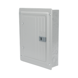 [SN1224L1125] Centro de carga monofásico 1 Fase, 3 Hilos para interruptores QP, de 12 polos - 24 circuitos, 120/240vca, Barras de aluminio 125 Amp, Nema 1, uso interior. Incluye tapa. | SN1224L1125