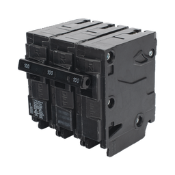 [Q3100] Interruptor automático enchufable tipo QP 3 polos, 100 amp. | Q3100