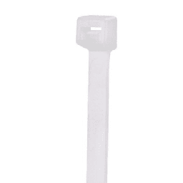 [S48-175-L] Cincho de Nylon 6.6 StrongHold™, 1220mm largo x 9mm ancho, Color Natural , Cámara impelente, Paquete de 50pz | S48-175-L