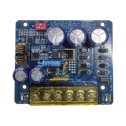 [PL-B3] Fuente tipo tarjeta con salida seleccionable en : 6 o 12  o 24 Vcc @ 4 A / 1 salida / requiere transformador de entrada en Vca  / capacidad de baterías / baterías no incluidas. | PL-B3