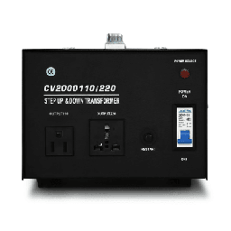 [CV-2000-110/220] Transformador / 2 Entradas Seleccionables : 110 o  220 VCA / 2 Salidas Seleccionables : 110 o  220 VCA | CV-2000-110/220