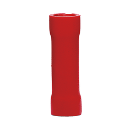 [AE-055-90] Conector a tope aislado / 22 - 16 AWG / Rojo / Paquete de 25 piezas | AE-055-90
