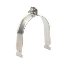 [STRUT-STRAP4] Abrazadera de Acero Inoxidable  de 4" Para Unicanal Tipo Strut | STRUT-STRAP4