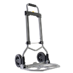 [SYS-DPA-60] Diablo Plegable / Capacidad 60 kg / Jaladera de Hule Espuma / Botón Despliegue Rápido / Base Acero Antiderrapante / Llanta Hule Duradera / Transporte Compacto | SYS-DPA-60
