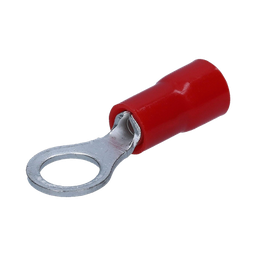 [AE34150] Terminal tipo ojo / 1 /  4 " / 22 - 16 AWG / Rojo / Paquete de 25 piezas. | AE34150