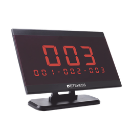 [TD105] Pantalla receptora inalambrica para sistema de llamada de asistencia | TD105