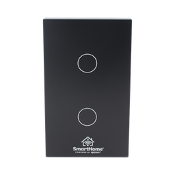 [SHS412W] (Wifi) Apagador switch inalámbrico WIFI, control de 2 regresos de carga, 110V | SHS412W