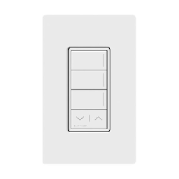 [RRSTW3RLWH] (RadioRa3) Botonera Sunnata Blanco 3 escenas, programe escenas diferentes en cada botón. | RRSTW3RLWH