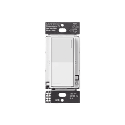 [RRSTRSWH] (RadioRA3) Apagador Auxiliar de pared, compañero de apagadores multilocación. Usar en 3 vías o escalera. Color blanco. | RRSTRSWH