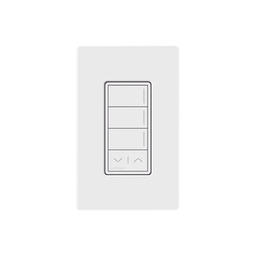 [RRSTHN3RLSW] (RadioRa3) Botonera Sunnata Blanco 3 escenas y 2 botones subir/bajar para Radio RA3, programe escenas diferentes en cada botón. | RRSTHN3RLSW