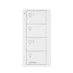 [PJ24BWHL21P] Control remoto PICO 4 botones  2 grupos de encender/apagar. Complemente con un switch on/off o atenuador, Caseta, RA2, RadioRa2 | PJ24BWHL21P