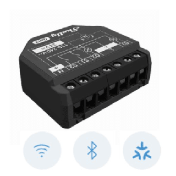 [SHELLY2PMGEN3] Apagador inteligente Wifi 2.4 / 2 canales  Para apagador doble / 10A por canal / Compatible con asistentes de voz | SHELLY2PMGEN3