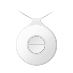 [DS-PDEBP2-EG2-WB] (AX PRO) Botón de Pánico Doble Inalámbrico Portátil HIKVISION / IP54 / Indicador LED | DS-PDEBP2-EG2-WB