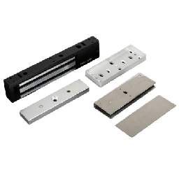 [E941SB600PQ/KITU] Kit Para Control de Acceso Incluye Chapa Magnética de 600 Lbs / Montaje En "U" Para Puerta de Cristal /  Uso Interior / Certificación UL / Color Negro / Diseño Elegante | E941SB600PQ/KITU