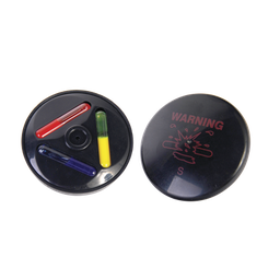 [T051] Tag con Tinta para Ropa /Si se viola el sello, la Ropa quedará Marcada con Tinta! / Paq. 100 pzs | T051