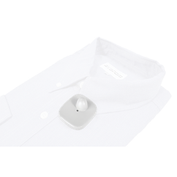 [T005] Paquete de 100 Tags RF Para Ropa, Color Gris Claro | T005