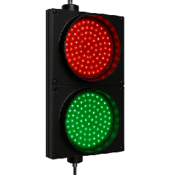 [PRO-LIGHT-LED] Semáforo / Señalización Rojo y Verde / Diametro 20 cm. | PRO-LIGHT-LED