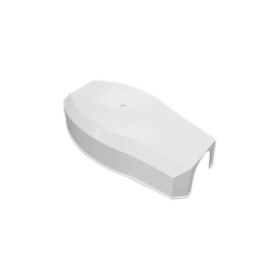 [1601-281] Refacción para 1601/1603 / Tapa plástica para enganche de mástil / Color Blanco | 1601-281