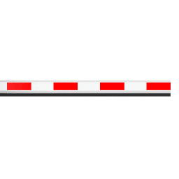 [366000443] Brazo Octagonal Recto de 6 Metros para Barreras DS-TMG520 / Requiere Enganche 190148628 | 366000443