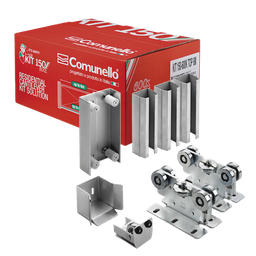 [19912325] KIT para puertas autoportantes de hasta 3 m y 600 kg con guia para puertas corredizas | 19912325