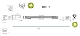 SSMELE CABLE ENSAMB 1.4-528645 PMC