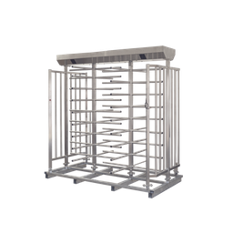 [XT-200-L] Torniquete Doble de Cuerpo Completo / 100% Acero Inoxidable / Diseño Elegante | XT-200-L