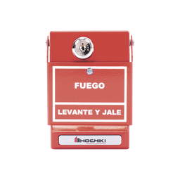 [DCP-AMS-KL-LP/S] Estación Manual Direccionable De Doble Acción, En Español, Con Llave (0600-01570) | DCP-AMS-KL-LP/S