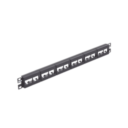 [CPP24WBLY] Panel de Parcheo Modular Mini-Com (Sin Conectores), Plano, Sin Blindaje, de 24 Puertos, 1UR | CPP24WBLY